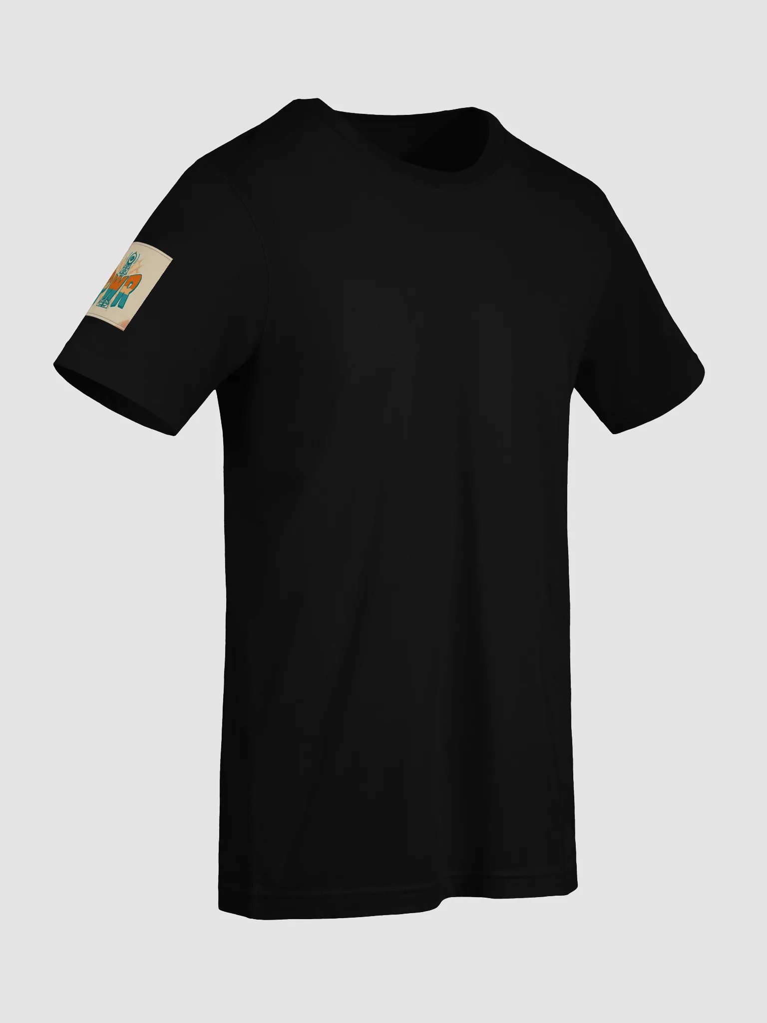 Woman's PWR Radiating Eye Black T-Shirt product image (9)