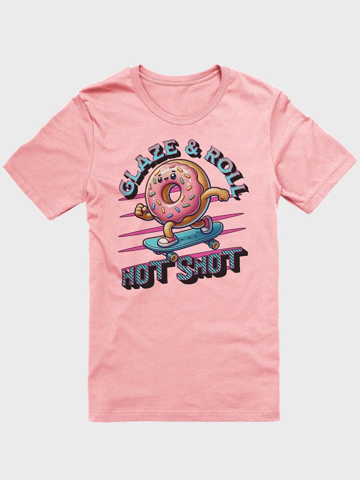 Glaze And Roll Hot Shot Skater Doughnut Tee product image (37)