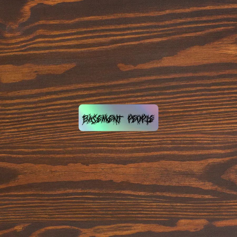 basement people F*CKIN METAL sticker product image (5)