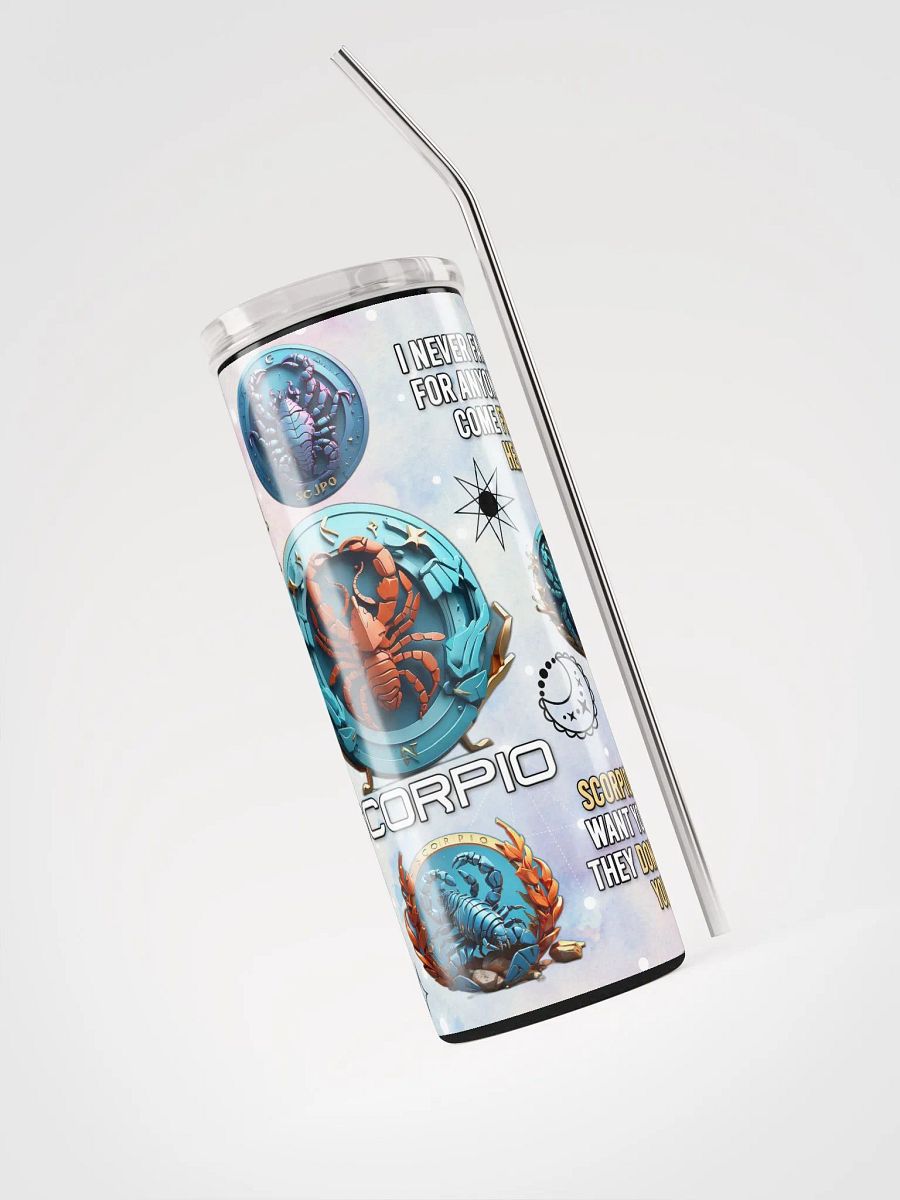 Intense and Chill Scorpio Stainless Steel Tumbler product image (5)