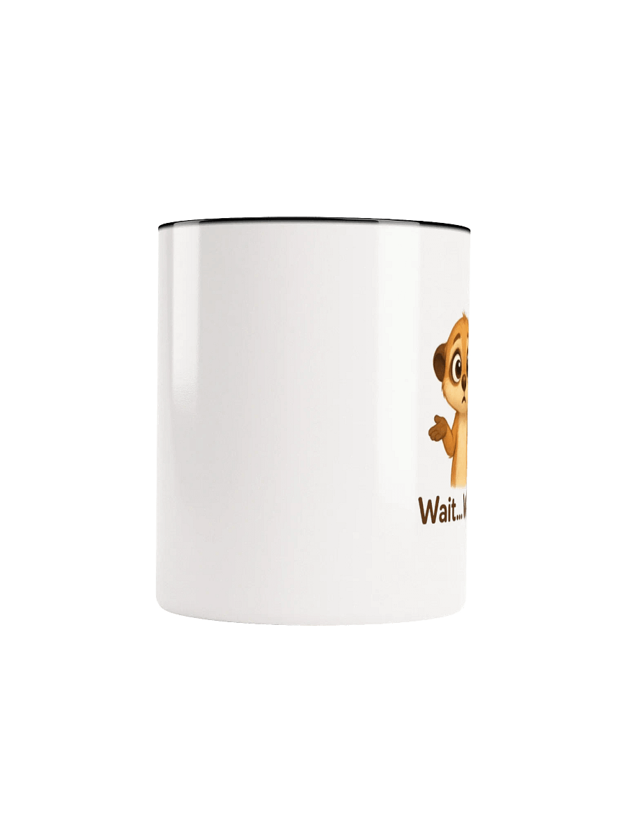 Puzzled Meerkat Ceramic Mug product image (5)
