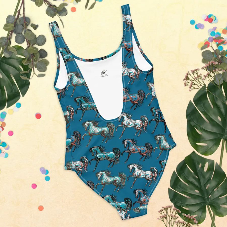 Turquoise Arabian Swimsuit product image (11)