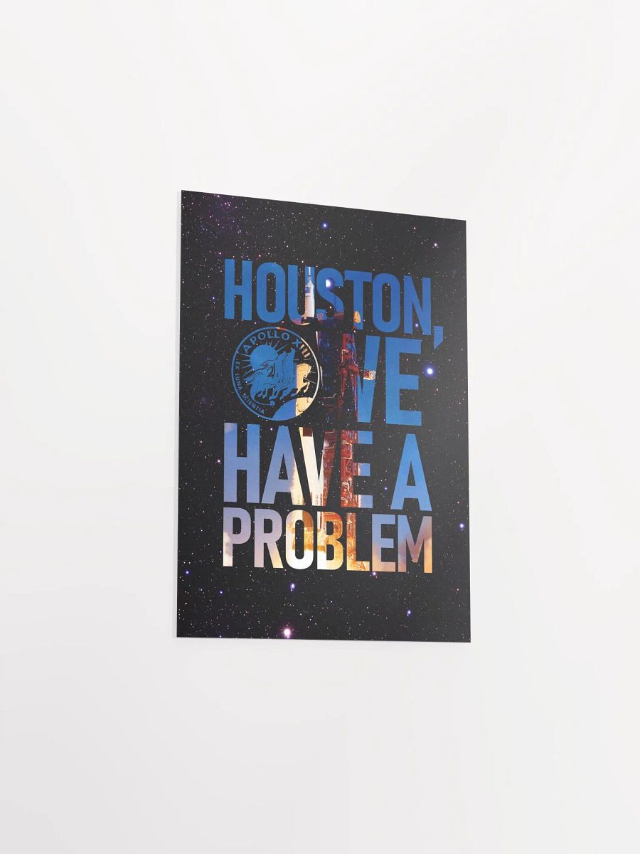 Houston, we have a problem / NASA, Apollo missions, Moon — space poster, science poster, space art, space collage product image (8)