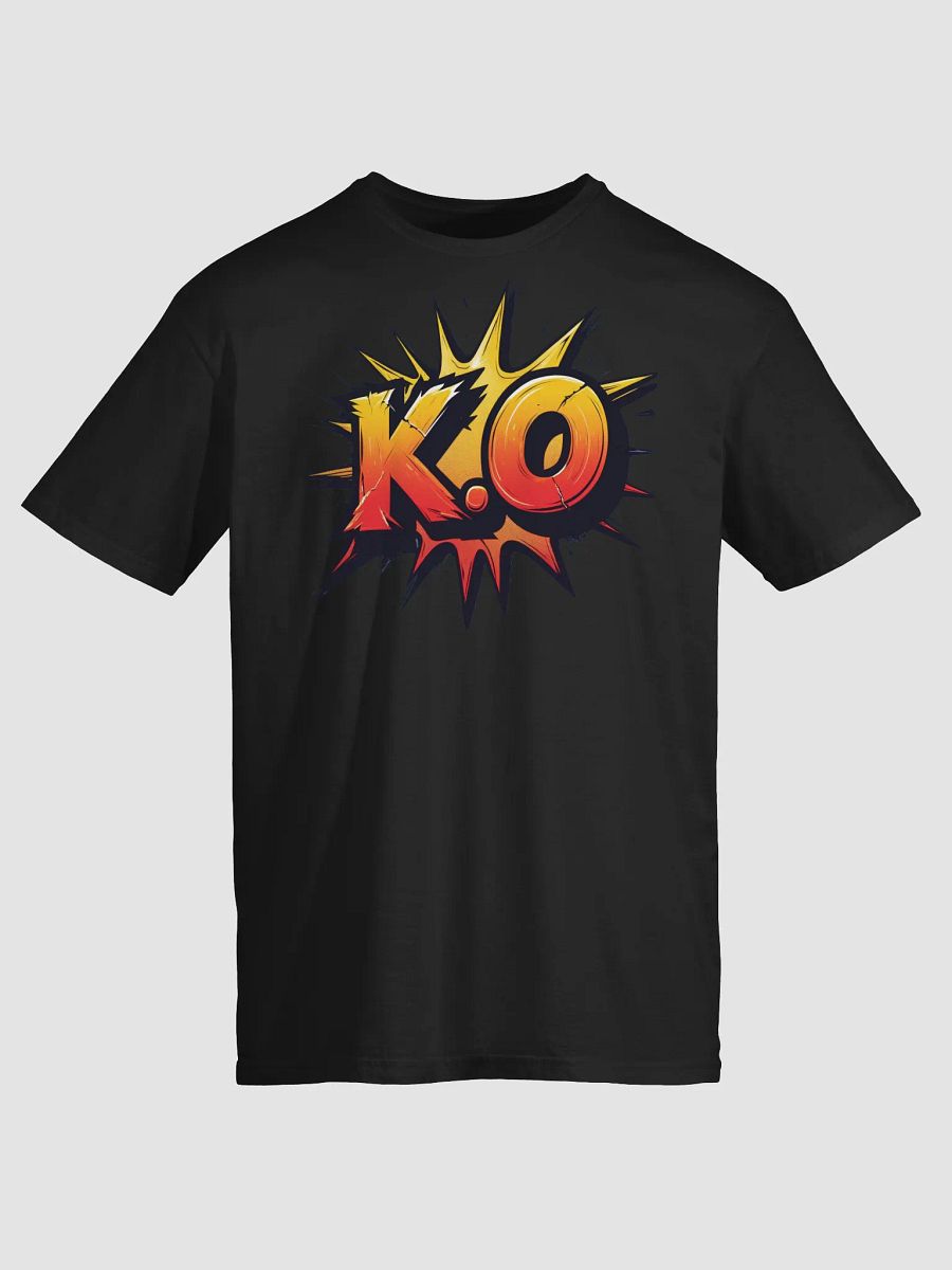 K.O. – Explosive Fighting Game Typography Design product image (1)