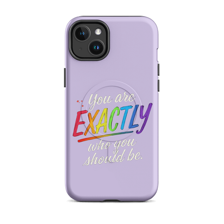 Exactly Who You Should Be iPhone Case product image (18)