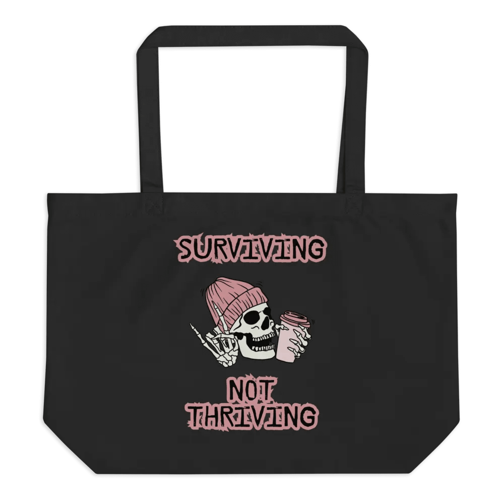 Surviving (Pink) Tote Bag product image (1)