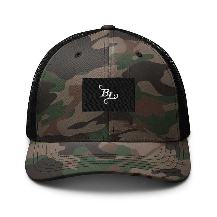 BL Camouflage Trucker Hat product image (1)
