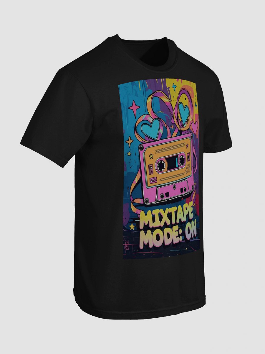 "Mixtape Mode On 80s Retro Tee" product image (31)