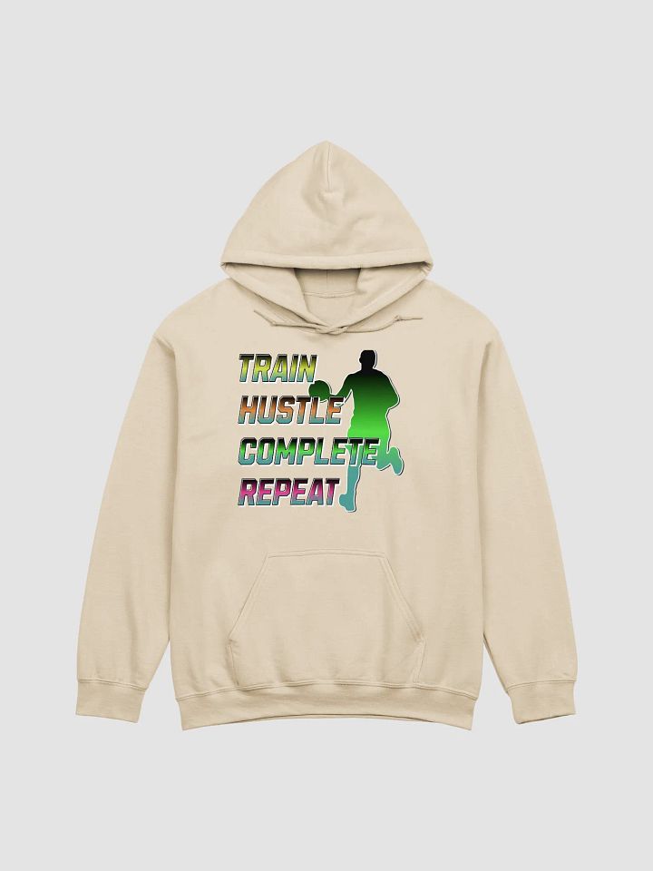 Train Hustle Complete Repeat Basketball Hoodie product image (13)