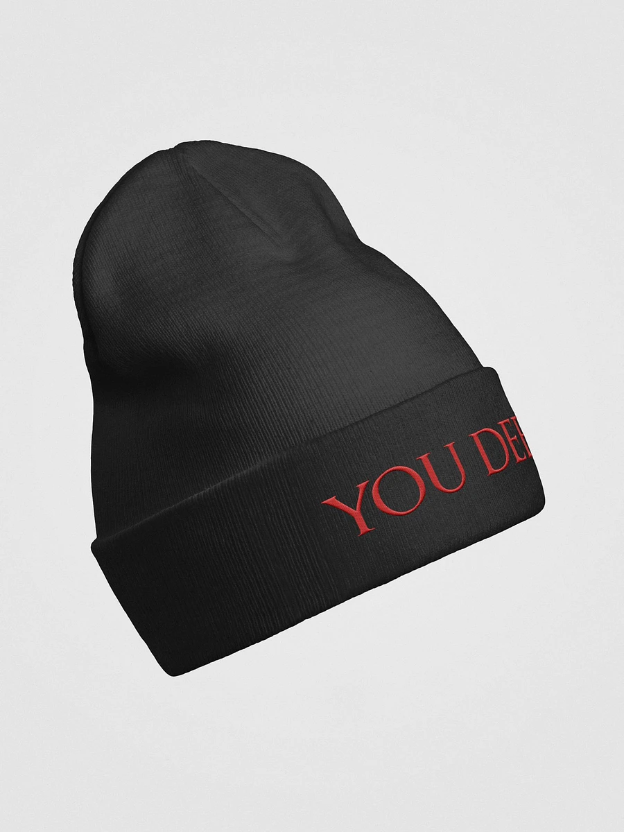 'You Deed' Embroidered Beanie product image (4)