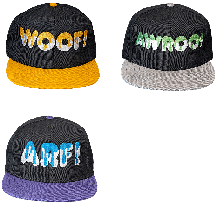 Speak Hat - ARF! - Purple Drip product image (5)