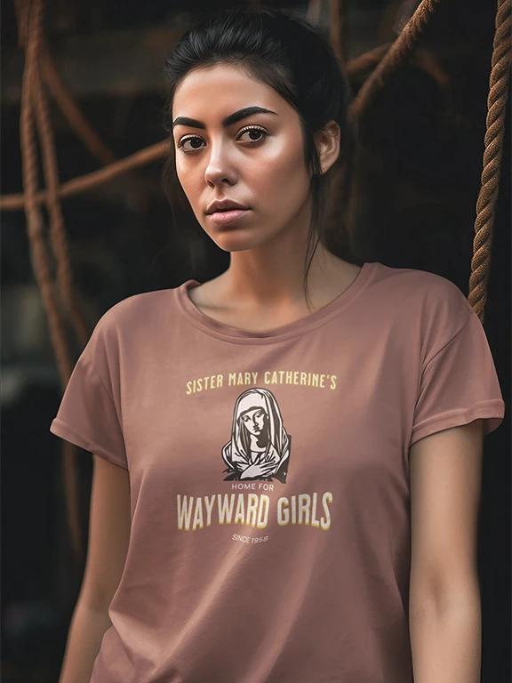 Sister Mary Catherine's Home for Wayward Girls Women's Relaxed Fit Tee product image (1)