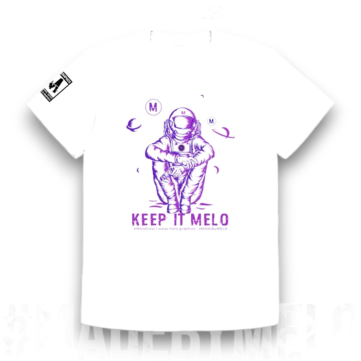#MeloCrew Vibes: Purple - Basic T-Shirt | #MadeByMELO product image (5)