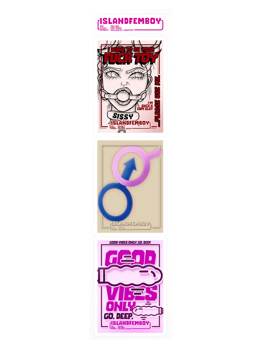 ISLANDFEMBOY : Sissy Sticker Pack : Femboy : Twink product image (4)