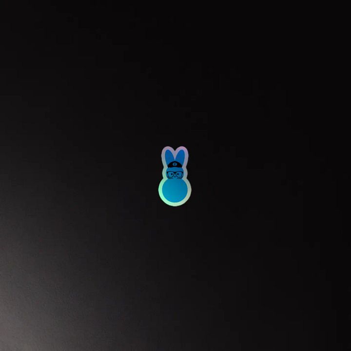 Poppin' Holographic Peep Sticker Set product image (2)