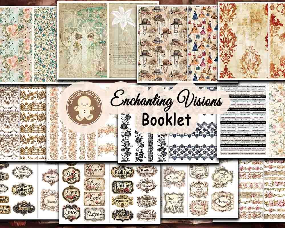 Enchanting Visions Ephemera Booklet Digital Download product image (5)