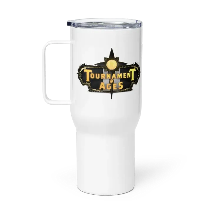 Tournament of Ages - Full Logo - Tumbler w/Handle product image (1)