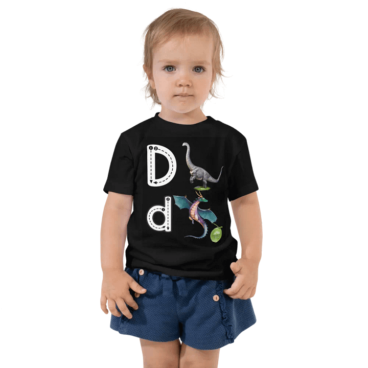 JoBeths' Design Dd Black Toddler T-Shirt product image (1)