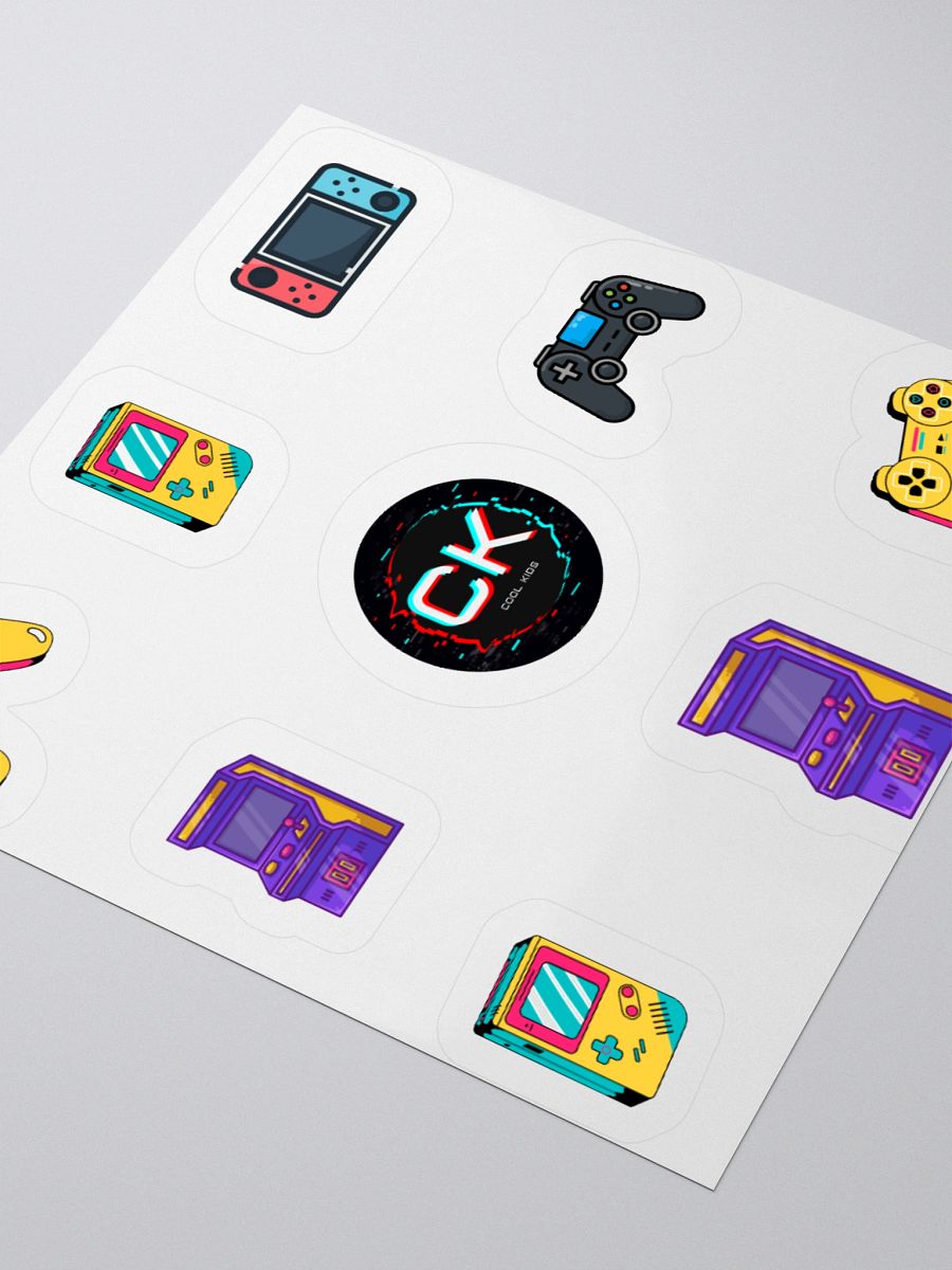 Retro Gaming Sticker Pack product image (9)