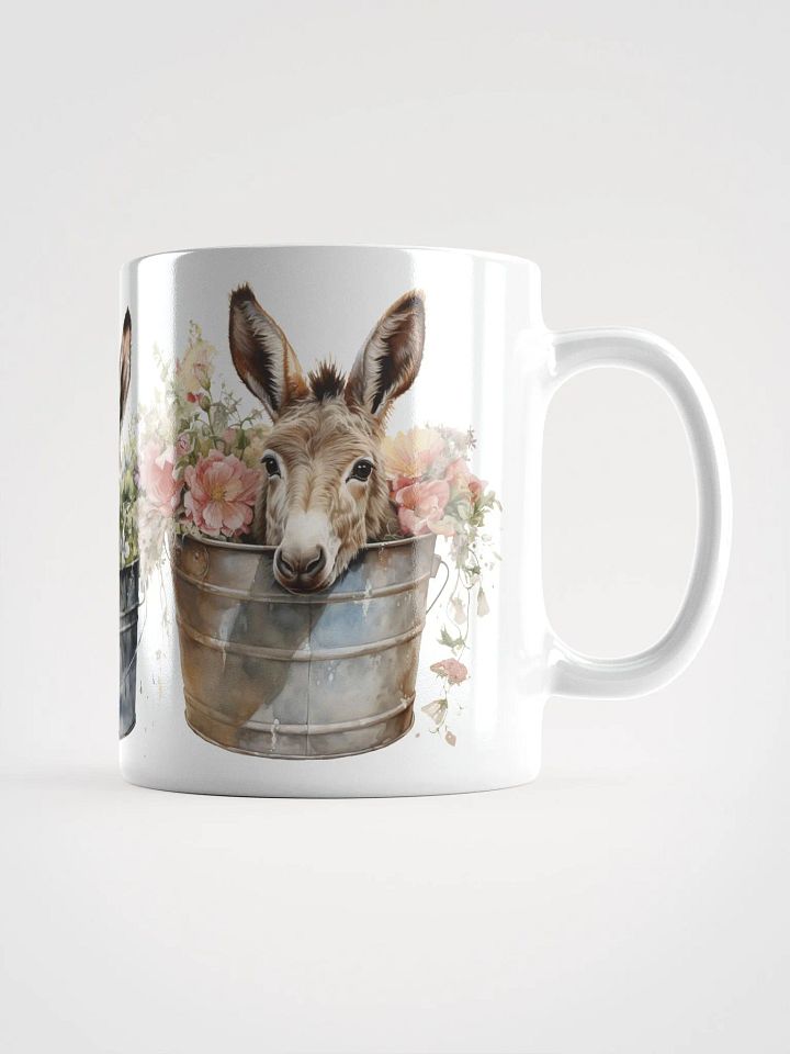 Whimsical Donkey Garden Mug product image (1)