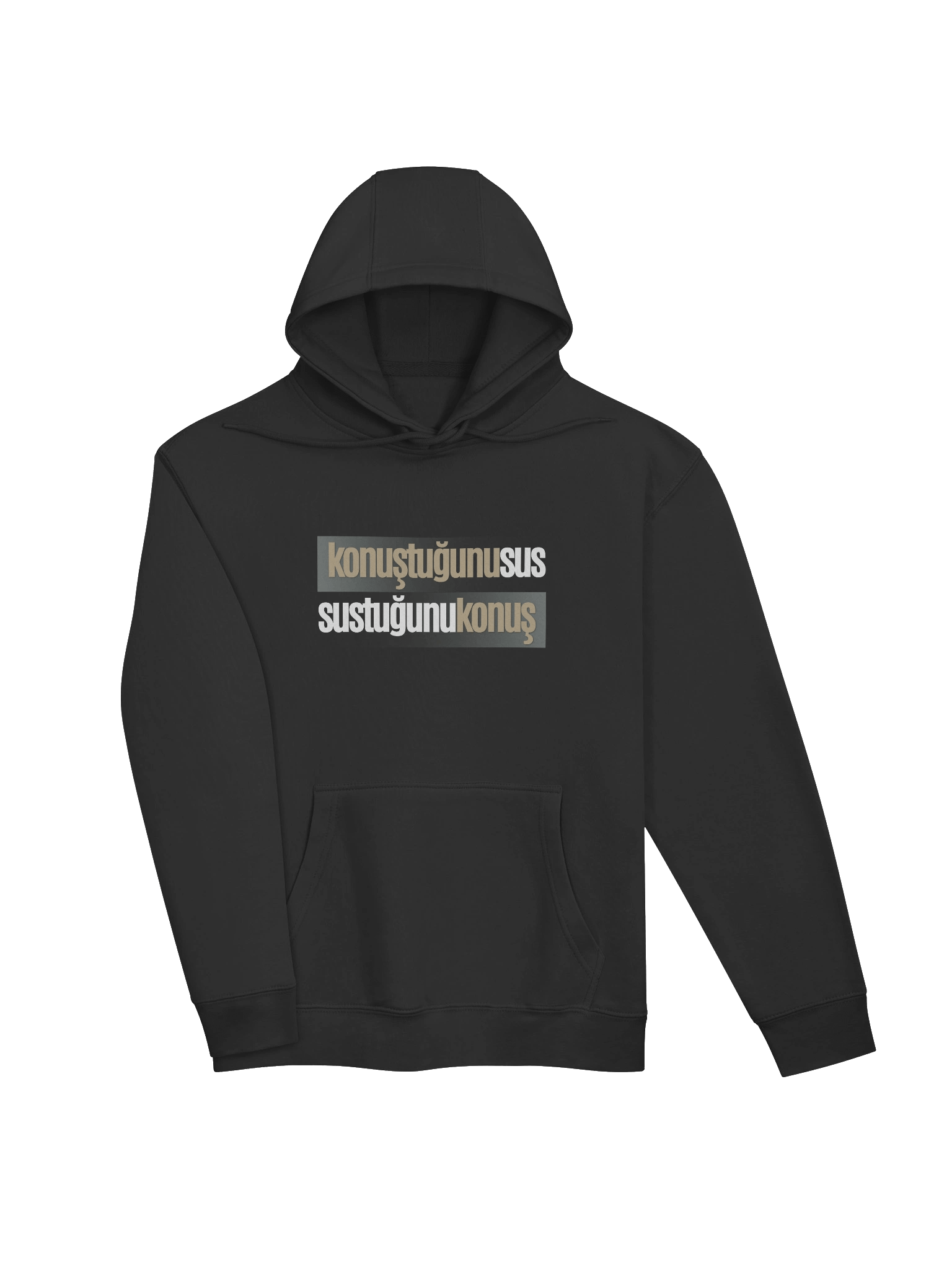 İçsel Disiplin: "Konuştuğunu Sus, Sustuğunu Konuş" Tasarımlı Lane Seven Premium Hoodie | Kapüşonlu product image (9)