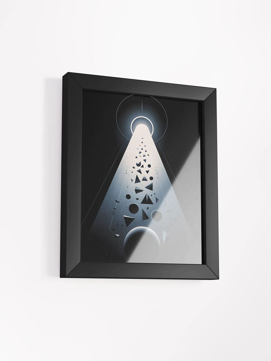 Abstract Tunnel Framed Print | Modern Geometric Wall Art product image (2)