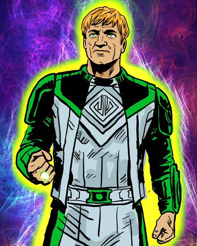 #superman #greenlantern #dccomics @jamesgunn @nathanfillion  Anothet addition to my superman series of art. #art