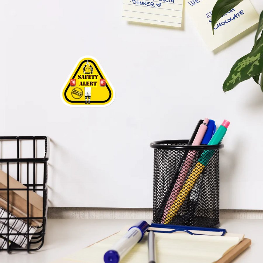 Safety Alert Magnet (3 Sizes) product image (12)