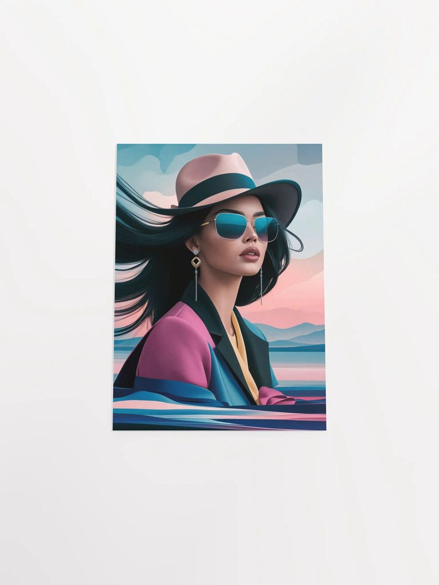 Abstract illustration of a Woman Poster - 30 product image (31)