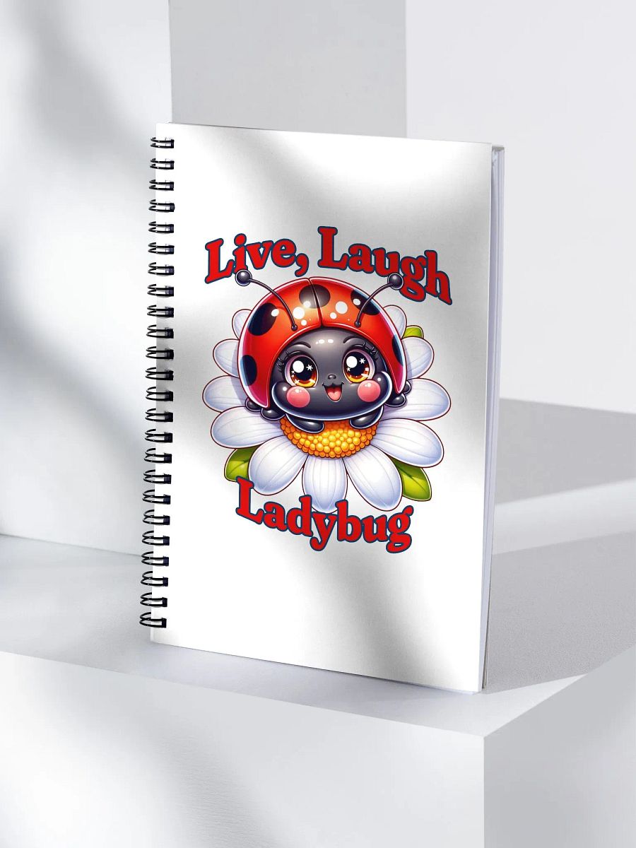 Live, Laugh, Ladybug - Notebook product image (4)