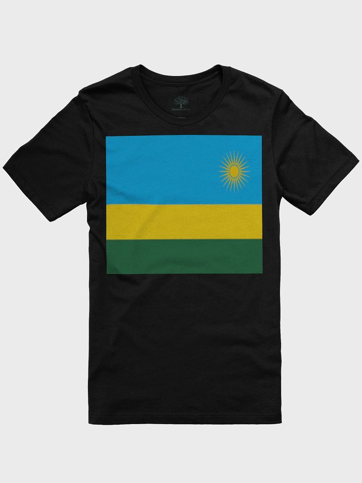 Rwanda Flag Design Unisex Supersoft T-Shirt - Graphic Grove product image (6)