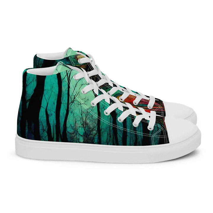 Enchanted Forest High Top Canvas Shoes product image (2)