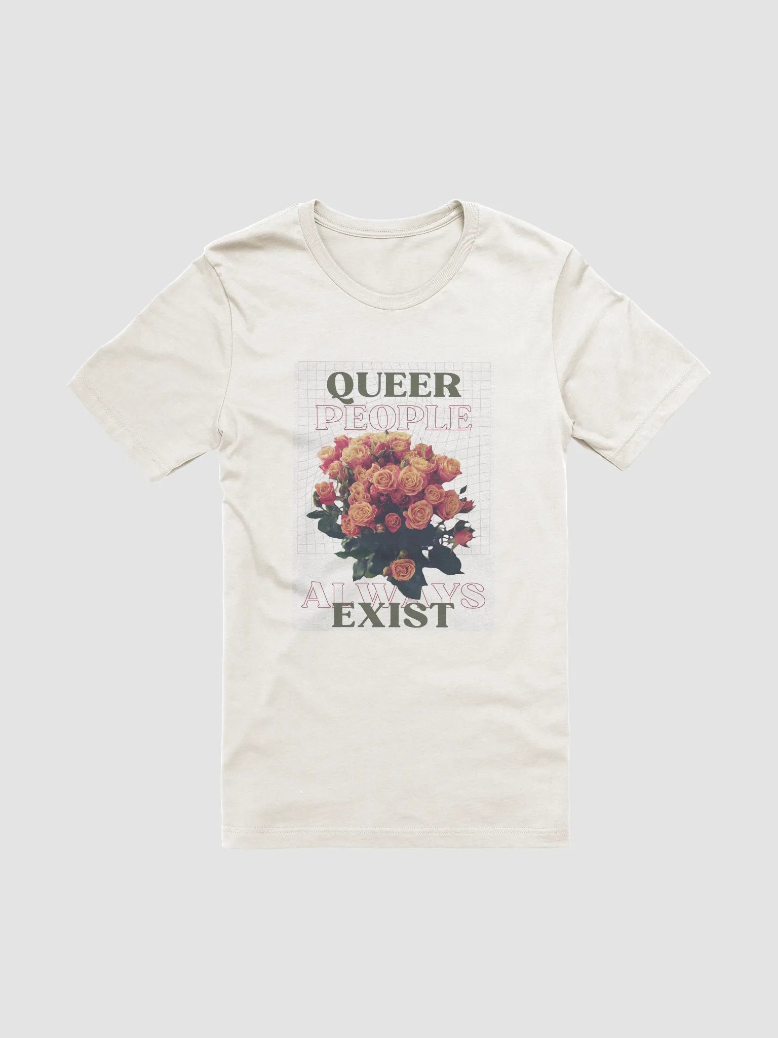 Queer People Exist Tee product image (61)