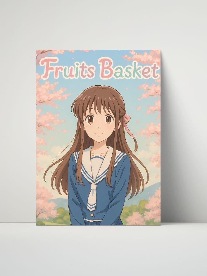 Fruits Basket – Tohru Honda Blossom Serenity – 8x10 Metal Print product image (1)