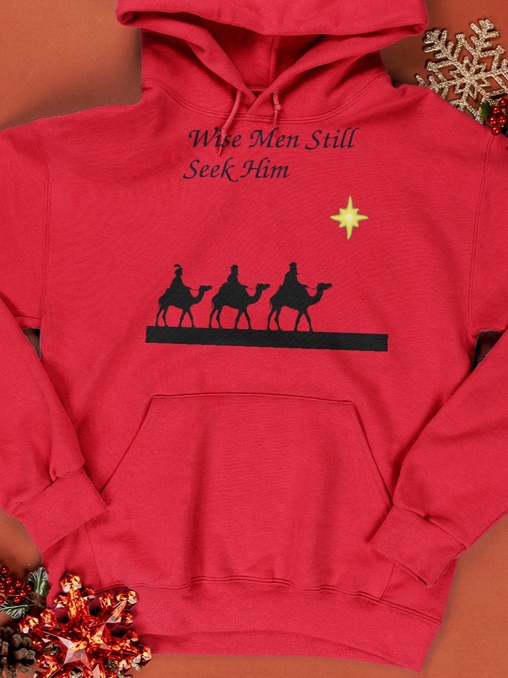 Christian Christmas Hoodie Wise Men Still Seek Him product image (1)