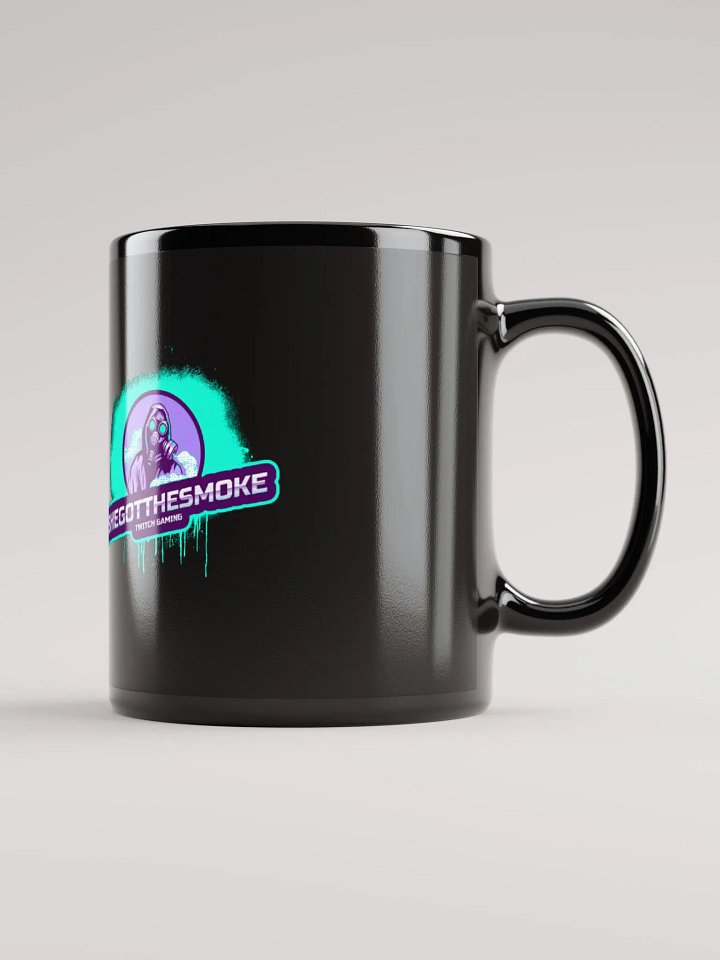 Black glossy Mug product image (1)