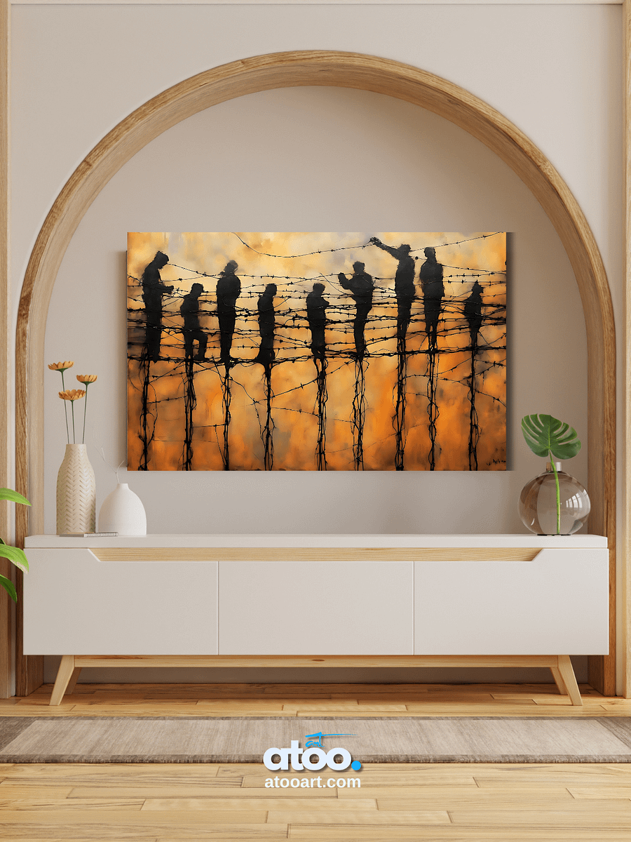 Free Yourself Collection | Moving Away From Your Roots | Canvas Painting product image (3)