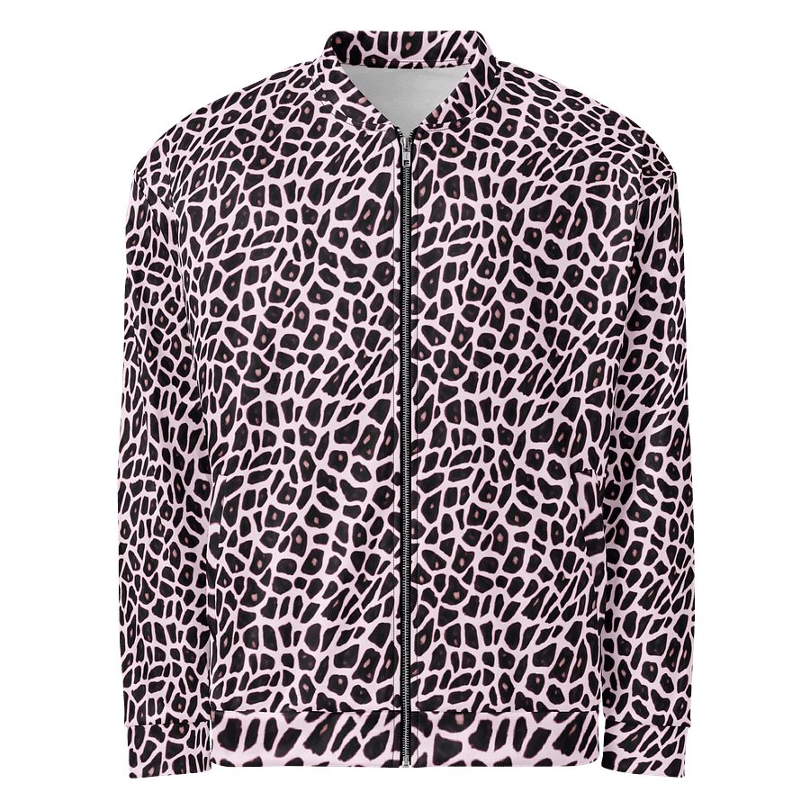 Pink Geraffe Bomber Jacket product image (1)