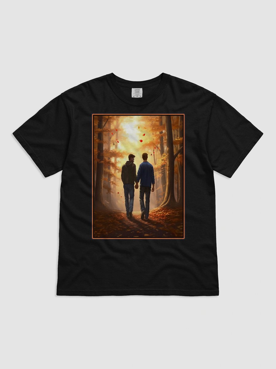 Fall Romance - Gay Couple T-Shirt product image (9)