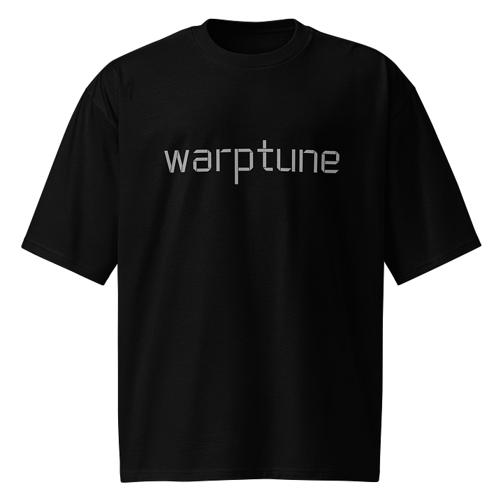 Geometric Warptune Oversized Tee product image (1)