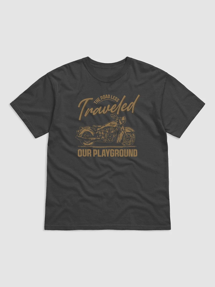 Traveled Playground Motorcycle T-Shirt product image (4)