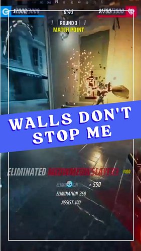 never let walls stop your dreams of sniping | #rxysurfchic on #Twitch @reachthefinals #reachthefinals