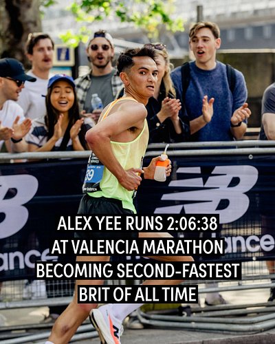 An incredible run from @lixsanyee dropping a 2:06:38 in Valencia this morning 🔥 

He finished 7th overall in a strong field a...