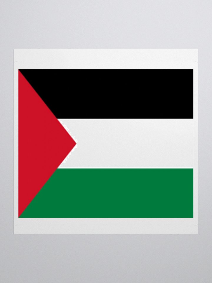 Exclusive Palestinian Flag Kiss-Cut Stickers - High-Quality Vinyl, Multiple Sizes product image (2)