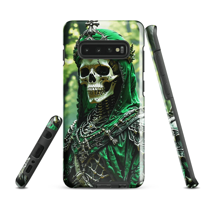 Eternal Ruler Samsung Tough Case – Skeleton King in Regal Green product image (3)