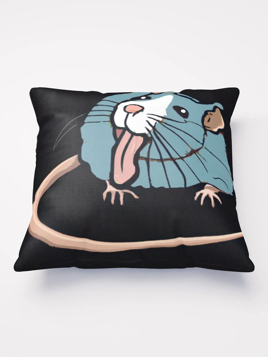 cheeky rat throw pillow product image (5)