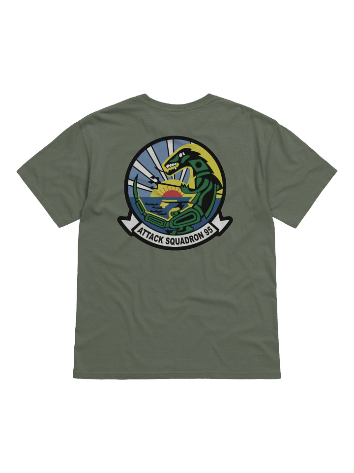 "Green Lizard" Heavyweight T-Shirt product image (2)