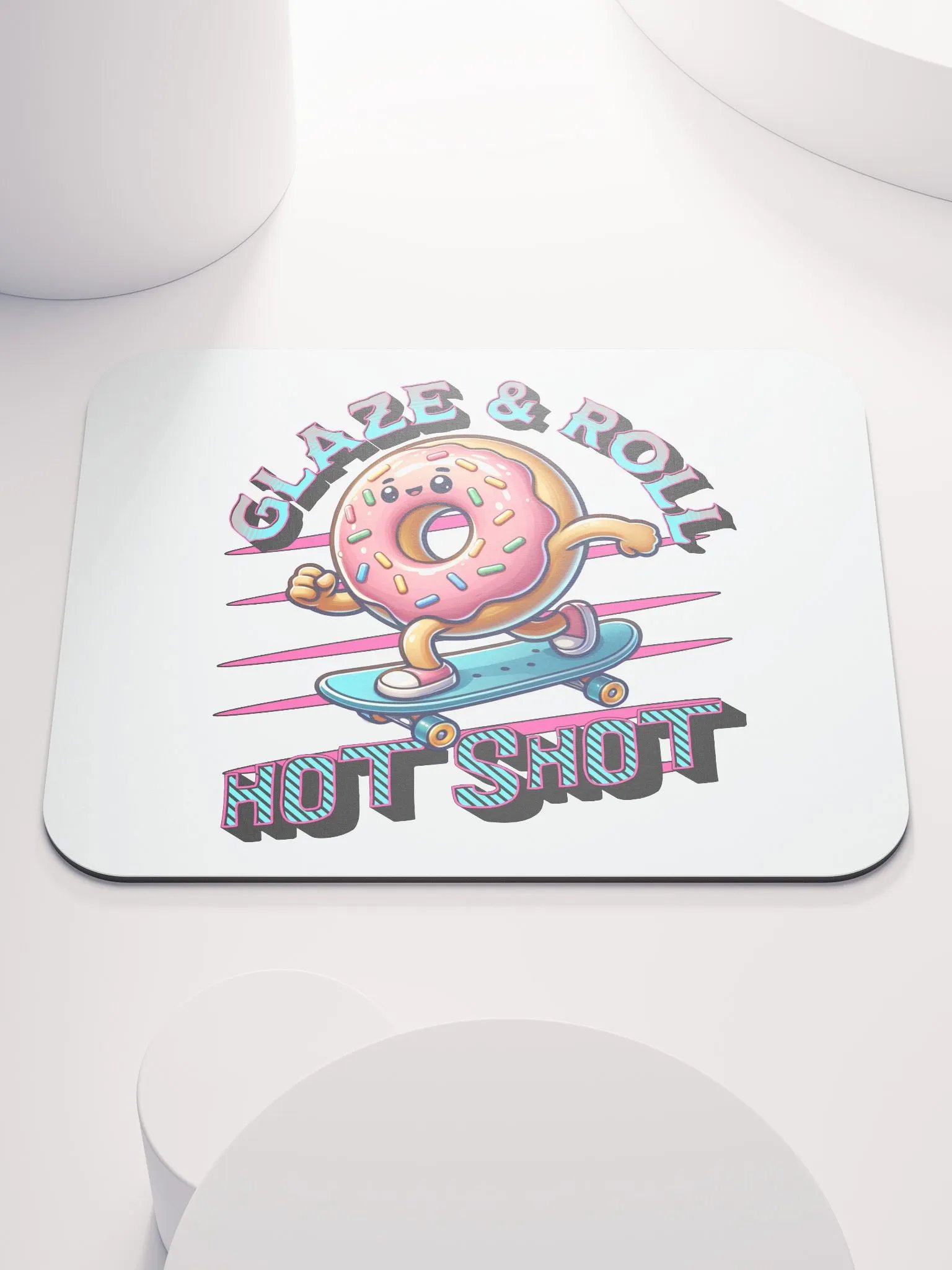 Glaze And Roll Hot Shot Mouse Pad product image (1)