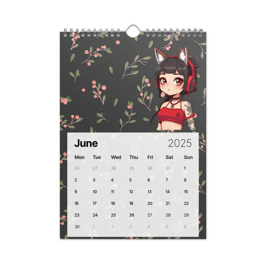 Anime Fox Calendar 2025 product image (8)