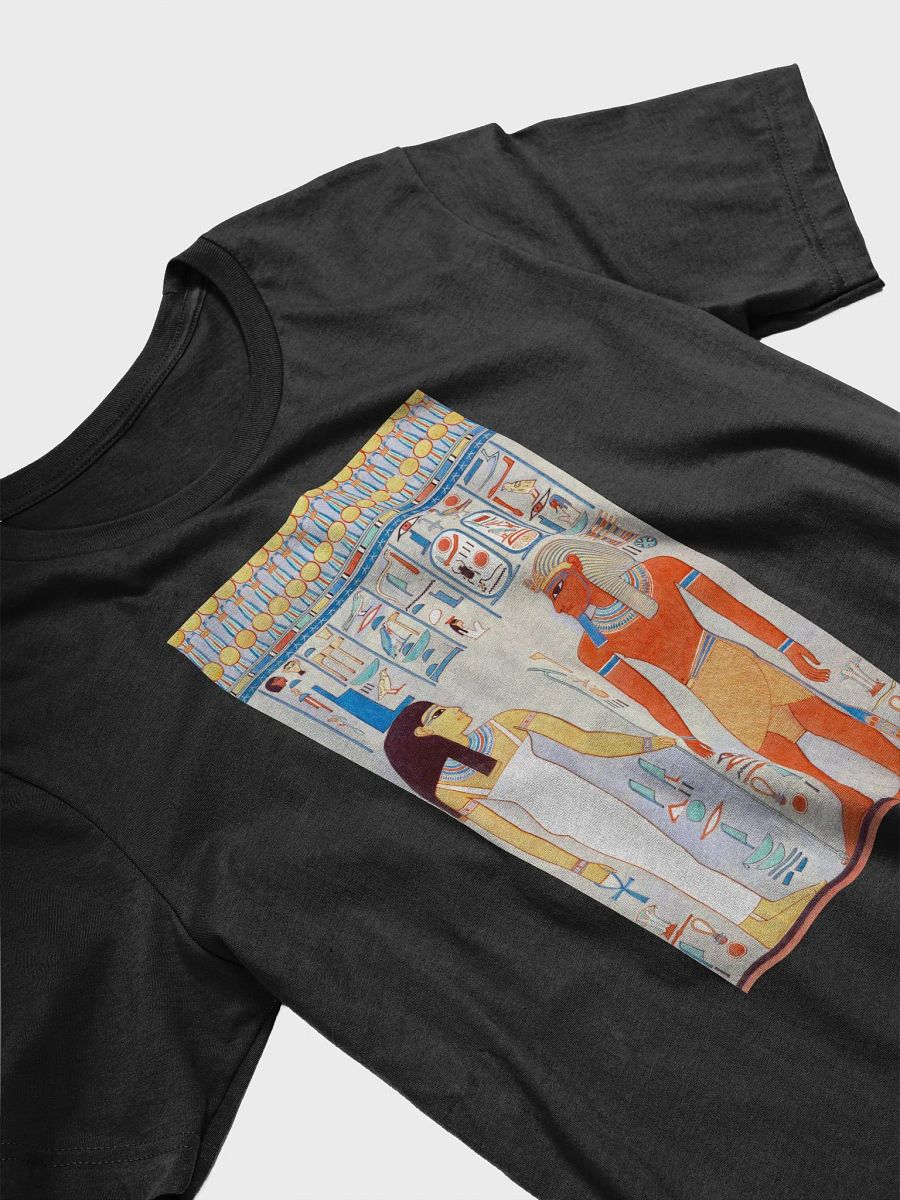 Isis and Pharaoh Ancient Egypt Art Unisex T-Shirt product image (3)